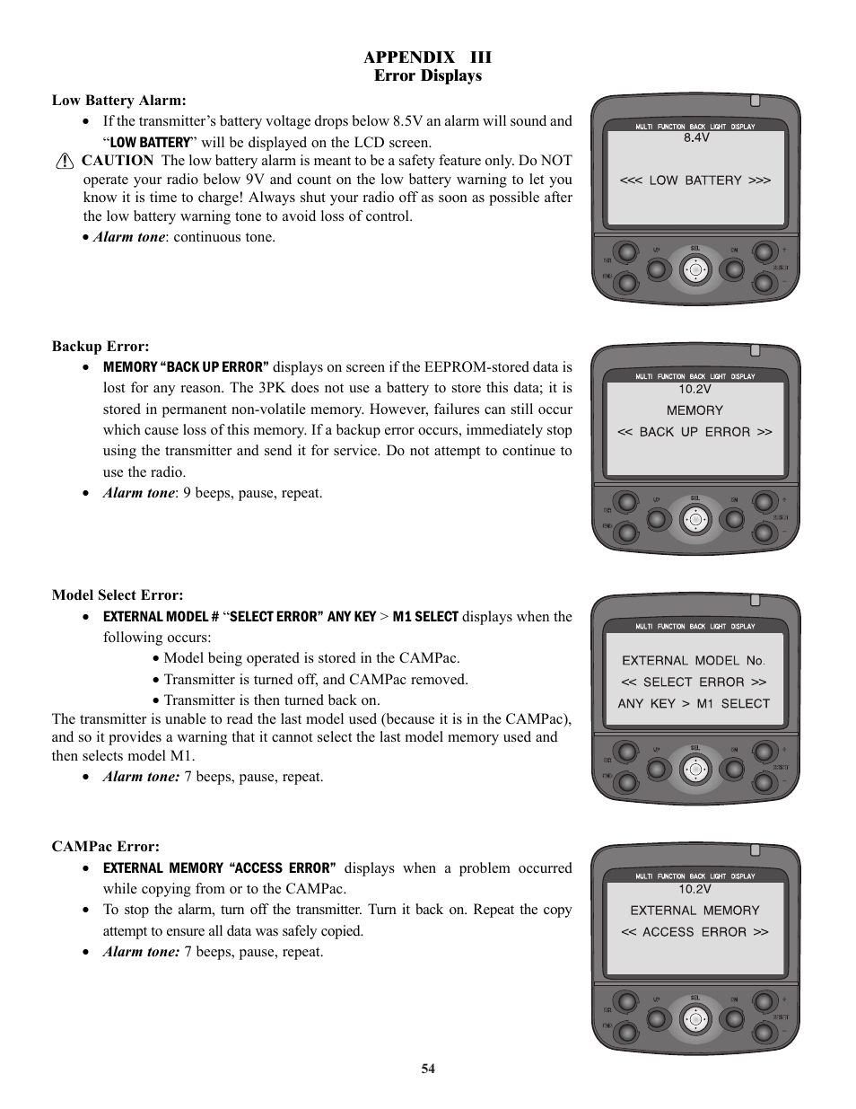 Futaba 3PK User Manual | Page 54 / 68