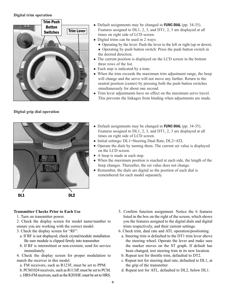 Futaba 3PK User Manual | Page 9 / 68