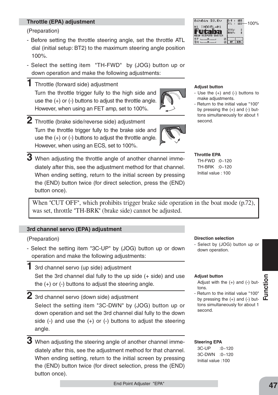 Futaba 3PKS User Manual | Page 47 / 116