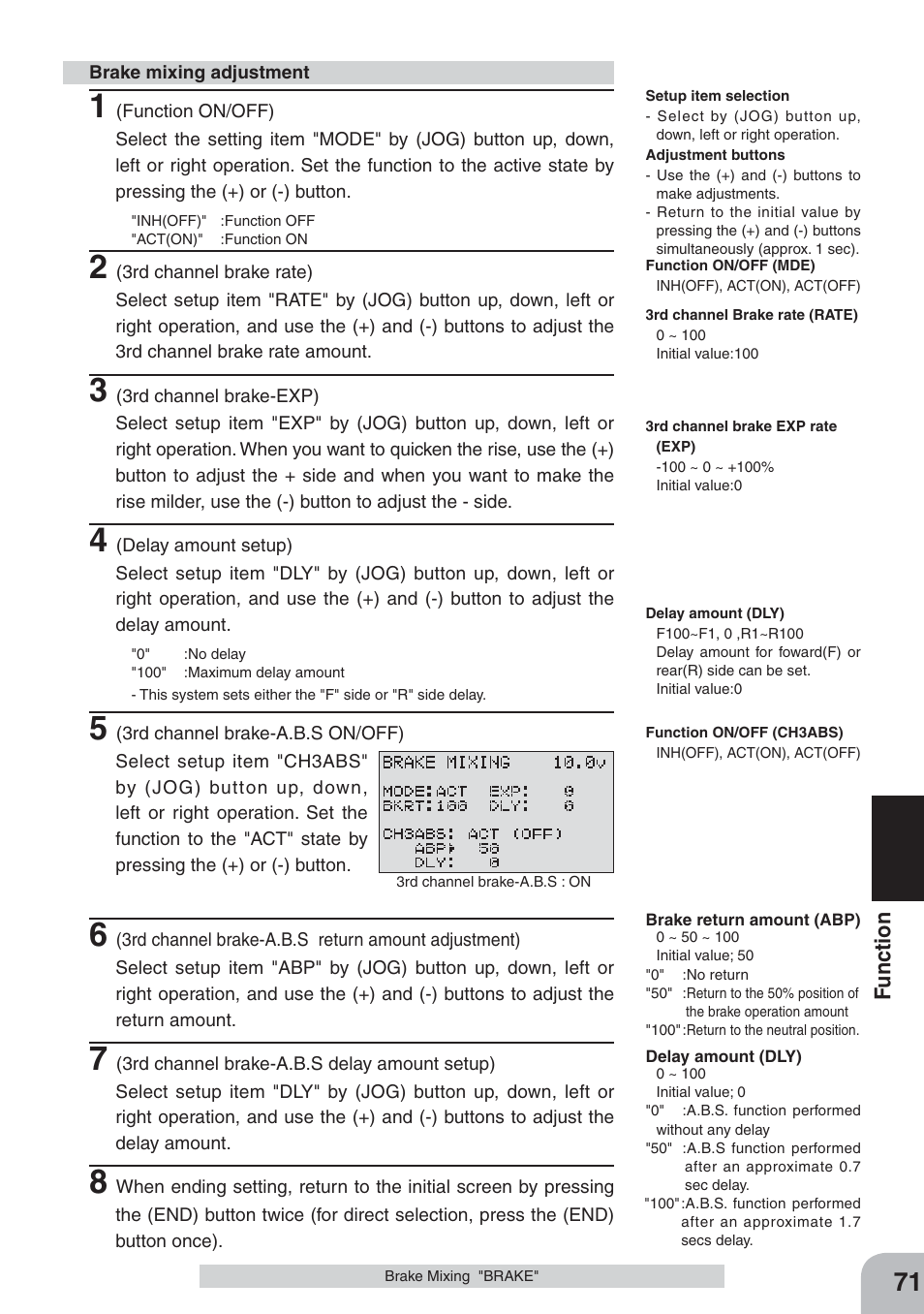 Futaba 3PKS User Manual | Page 71 / 116