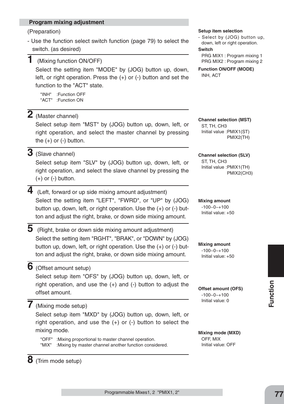 Futaba 3PKS User Manual | Page 77 / 116