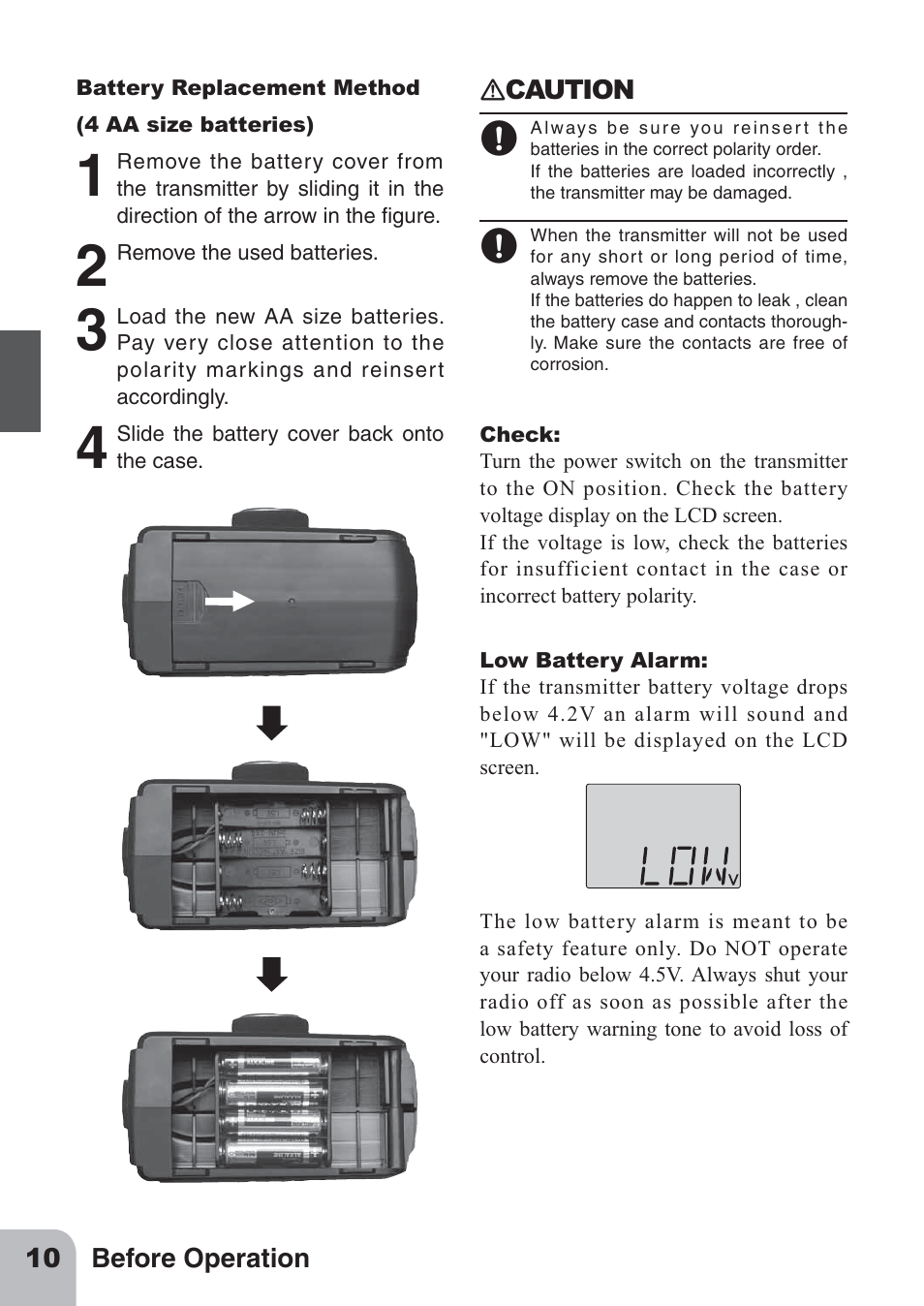 Futaba 3PL 2.4GHz FHSS User Manual | Page 10 / 28