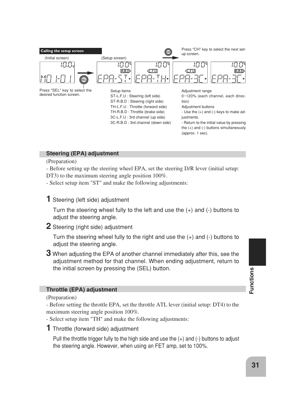 Futaba 3PM 2.4GHz User Manual | Page 30 / 60