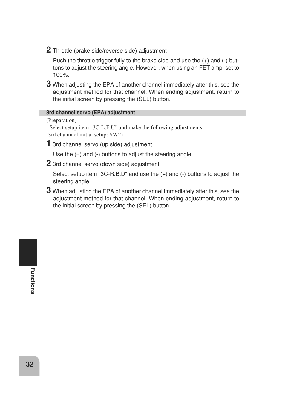 Futaba 3PM 2.4GHz User Manual | Page 31 / 60