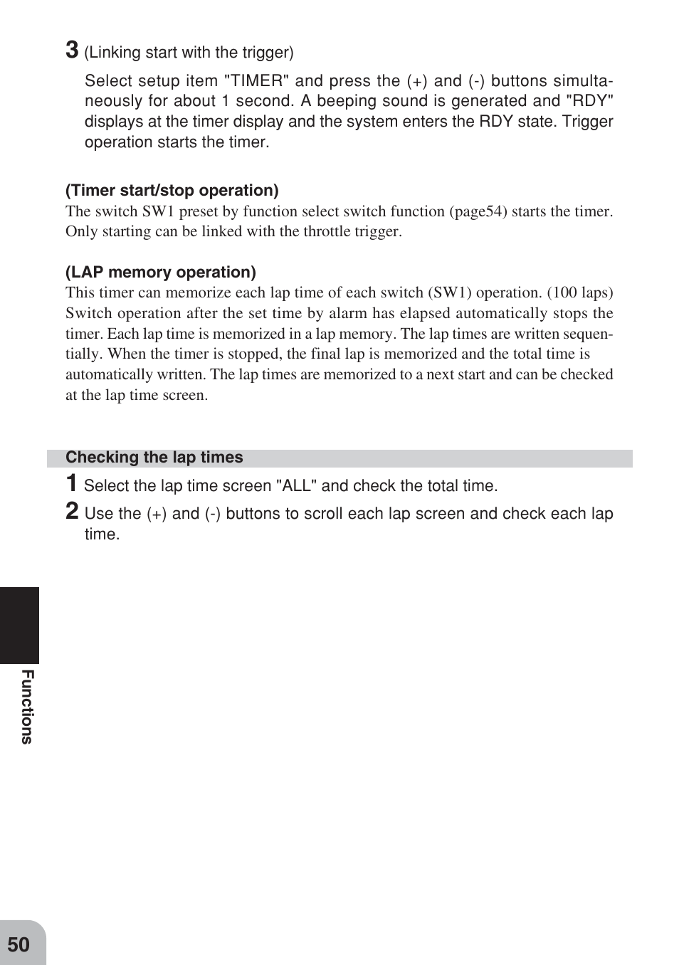 Futaba 3PM FM, FS, FS Pro User Manual | Page 49 / 60