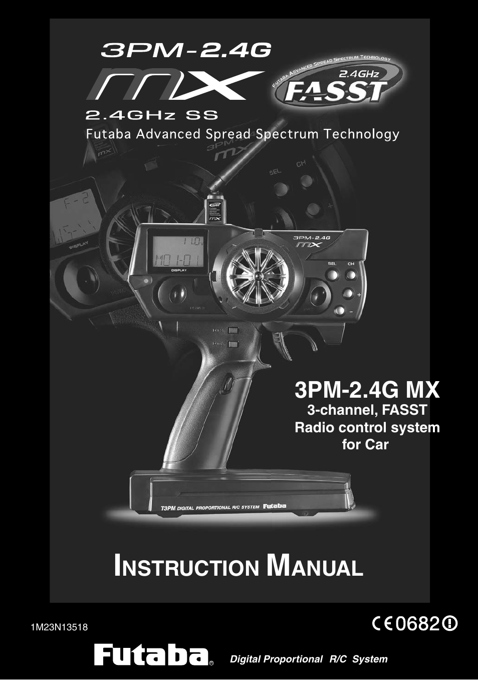 Futaba 3PM-X 2.4GHz User Manual | 66 pages