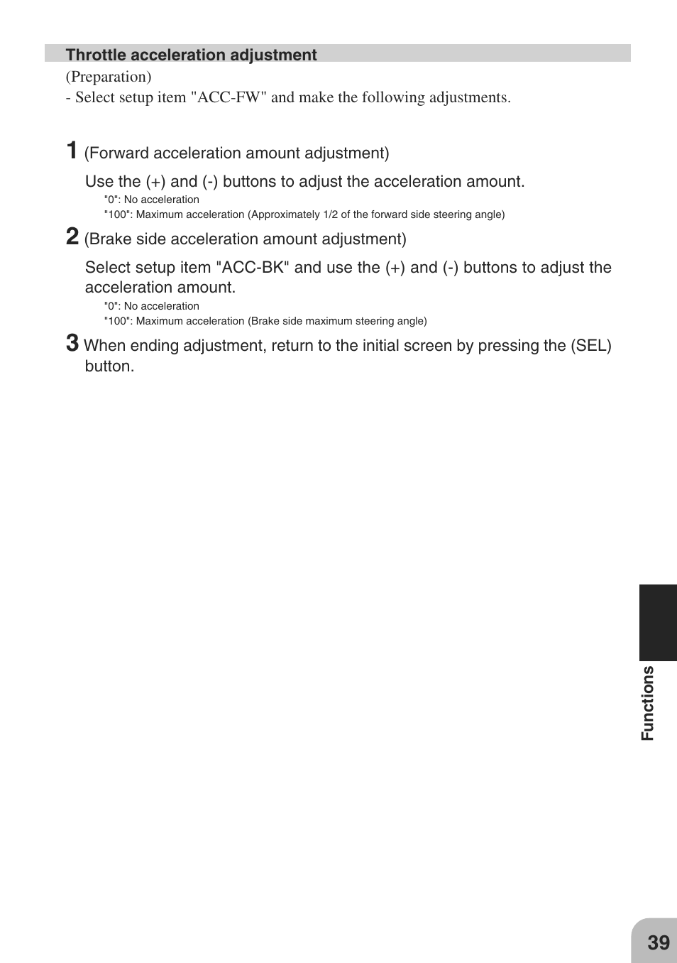 Futaba 3PM-X 2.4GHz User Manual | Page 39 / 66