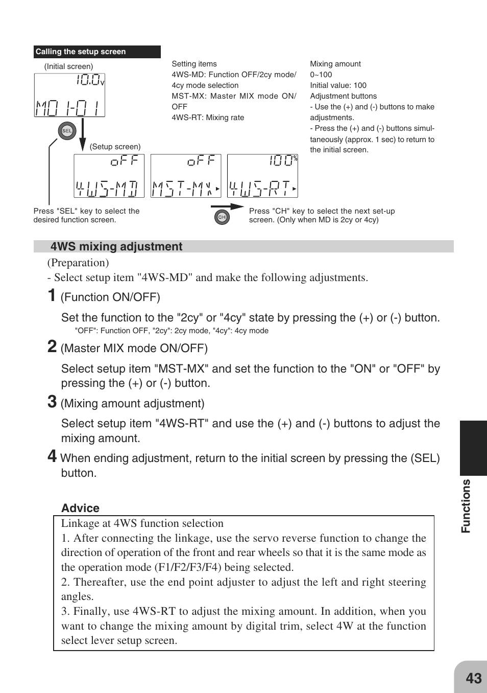 Futaba 3PM-X 2.4GHz User Manual | Page 43 / 66