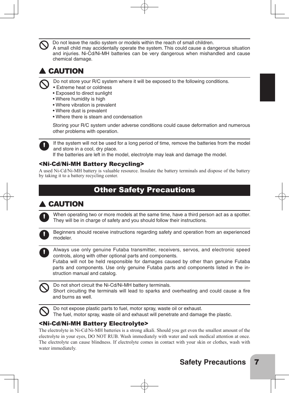 Futaba 3PRKA 2.4GHz User Manual | Page 6 / 22