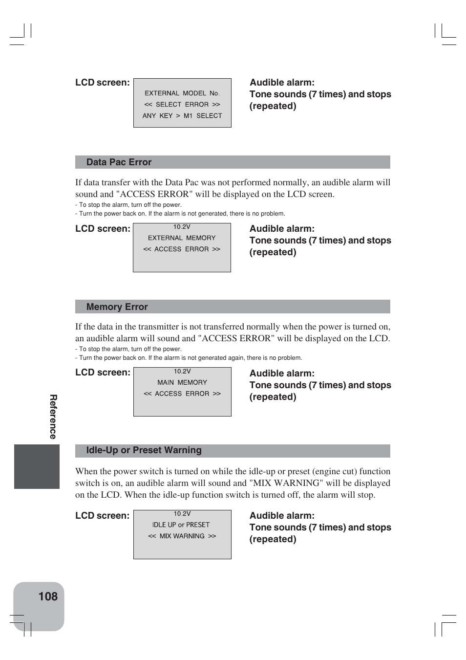 Futaba 3VCS User Manual | Page 107 / 112