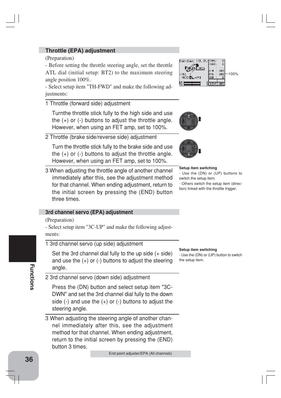 Futaba 3VCS User Manual | Page 35 / 112