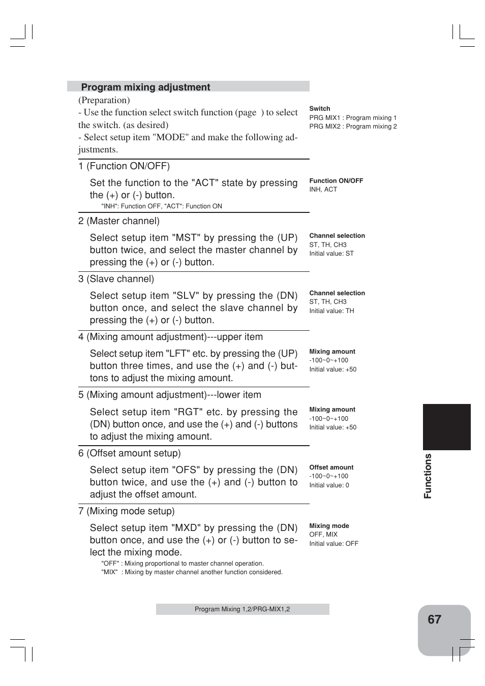 Futaba 3VCS User Manual | Page 66 / 112
