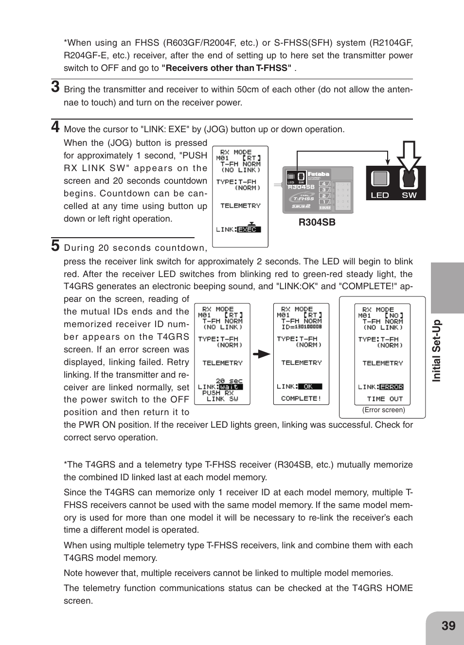 Futaba 4GRS User Manual | Page 39 / 128