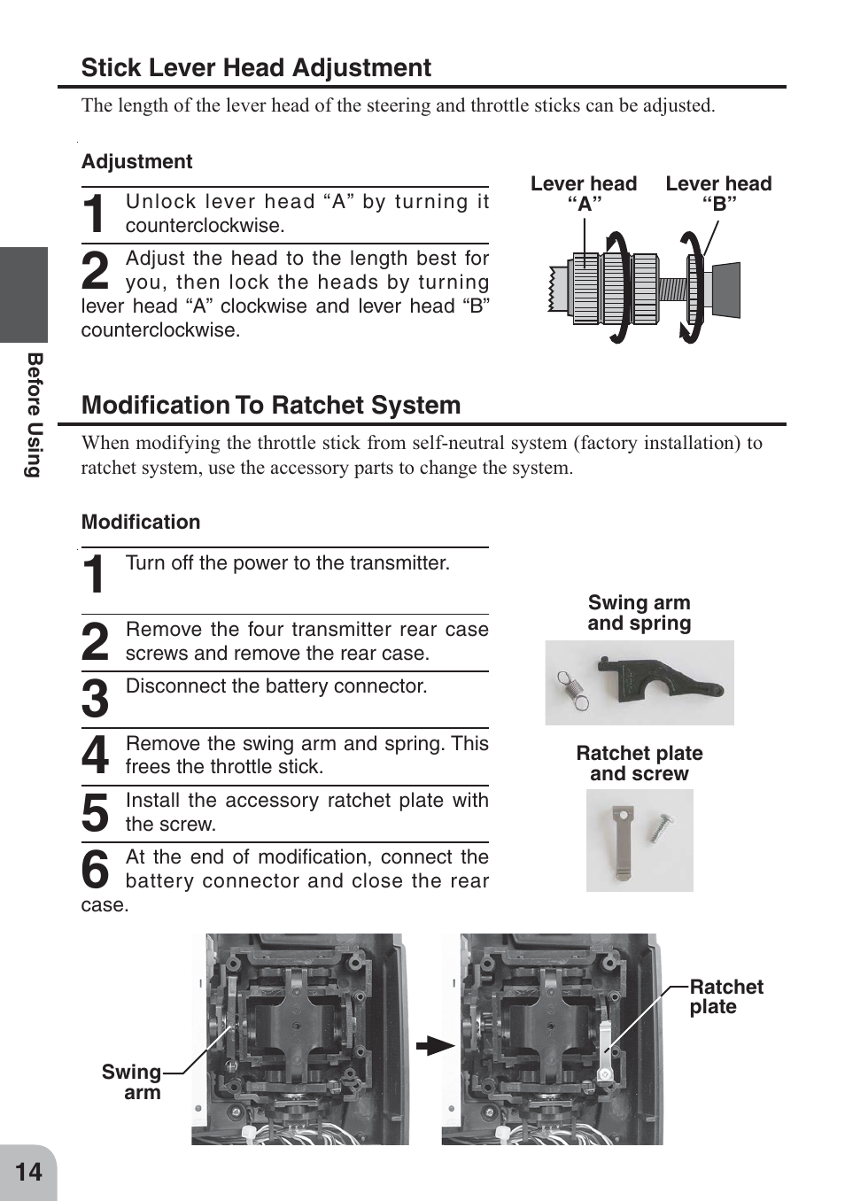 Futaba 4GWD User Manual | Page 13 / 36