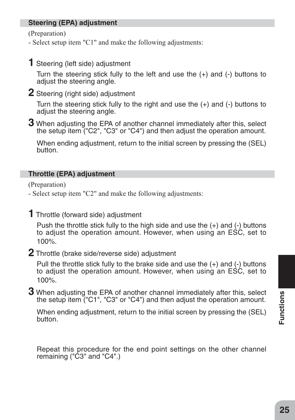 Futaba 4GWD User Manual | Page 24 / 36