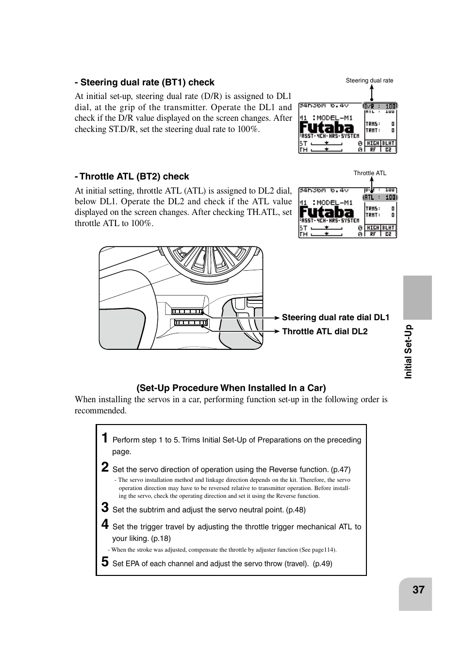 Futaba 4PK 2.4GHz User Manual | Page 36 / 125