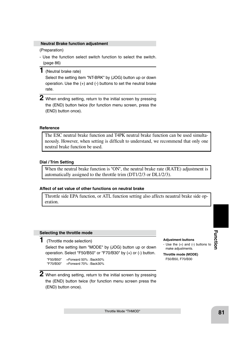 Futaba 4PK 2.4GHz User Manual | Page 80 / 125