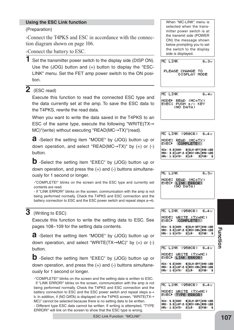 Futaba 4PKS 2.4GHz User Manual | Page 107 / 129