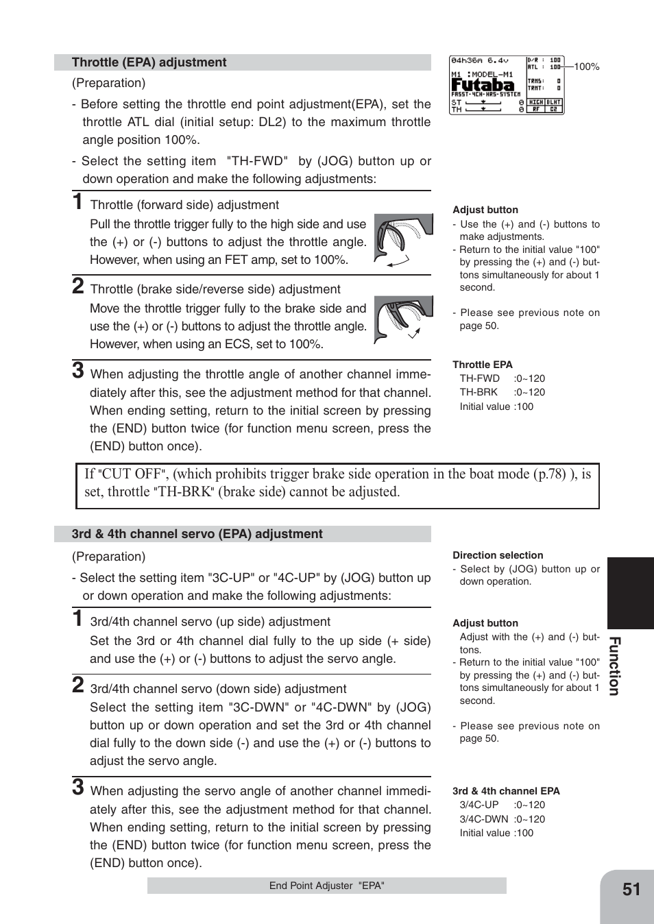 Futaba 4PKS 2.4GHz User Manual | Page 51 / 129