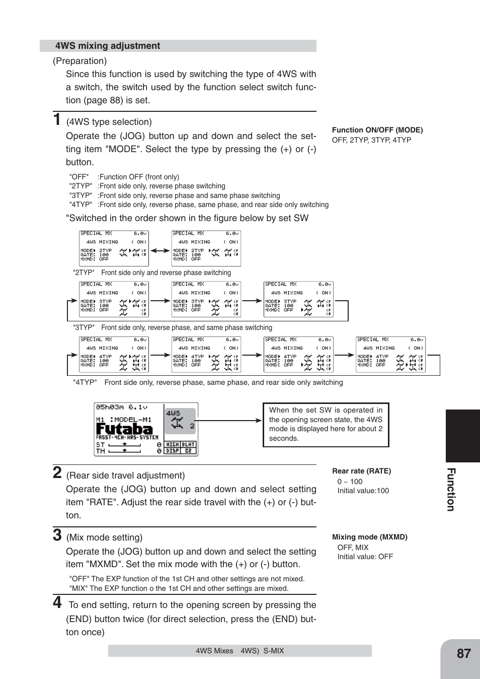 Futaba 4PKS 2.4GHz User Manual | Page 87 / 129