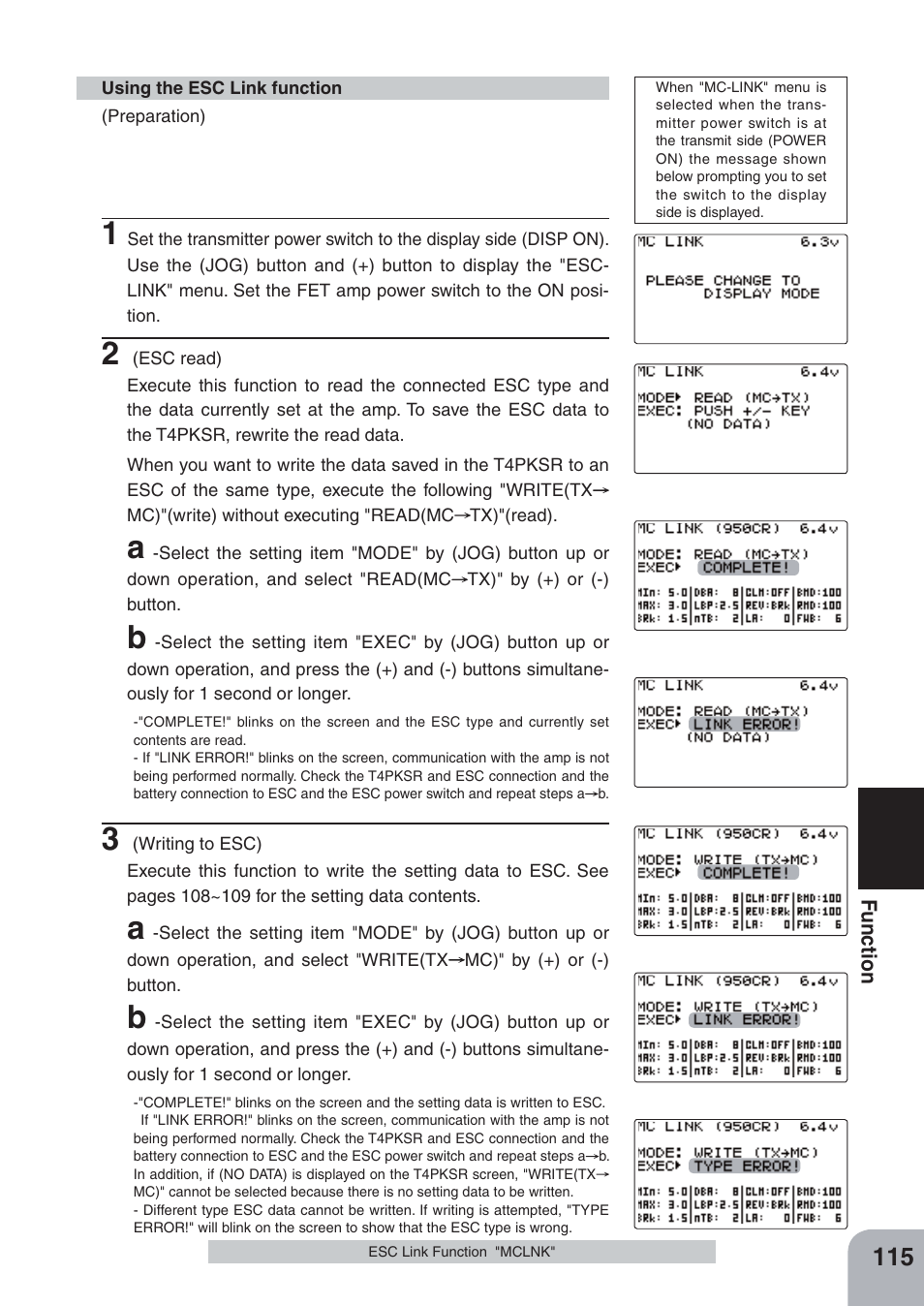 Futaba 4PKS-R 2.4GHz User Manual | Page 115 / 142