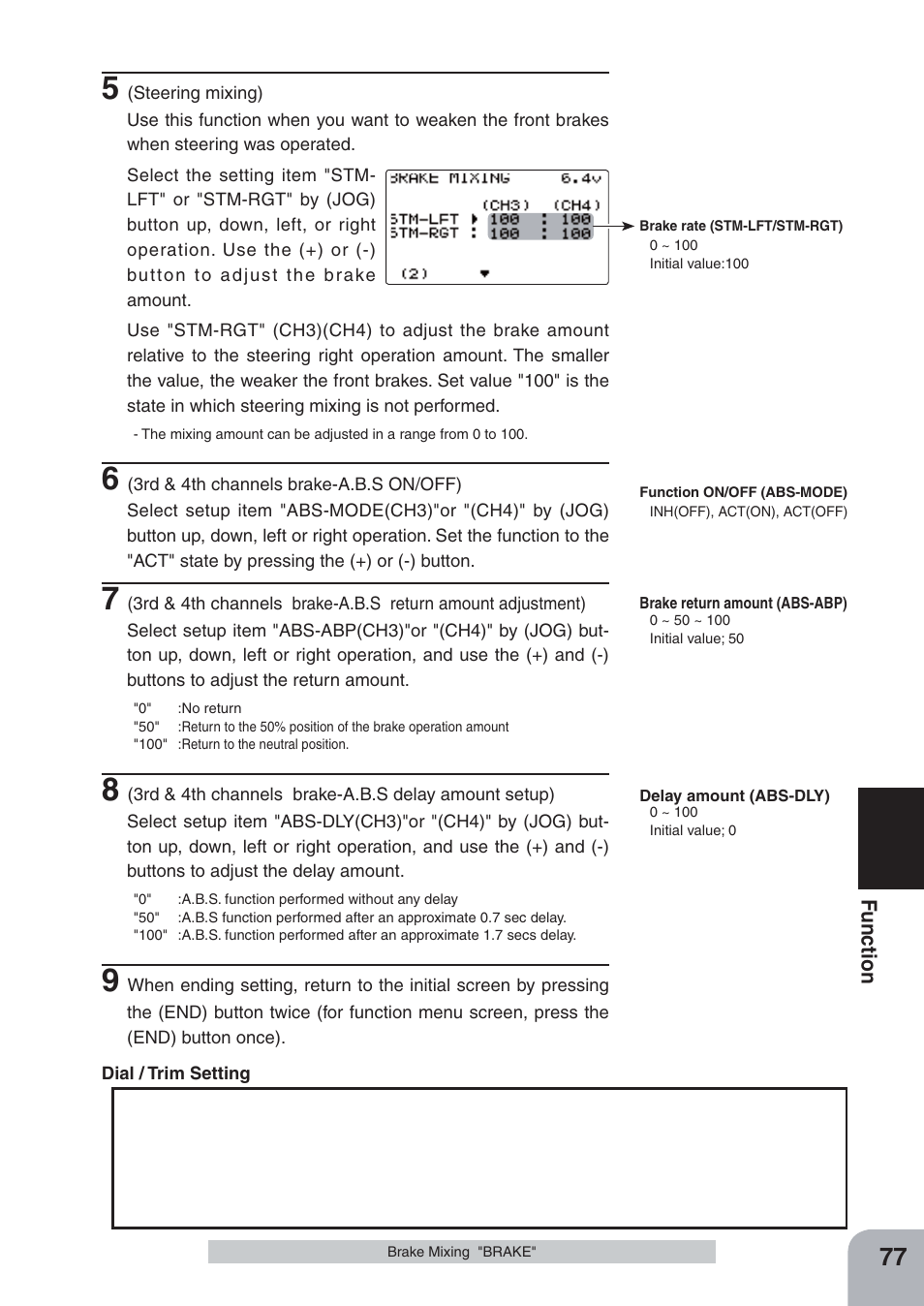 Futaba 4PKS-R 2.4GHz User Manual | Page 77 / 142