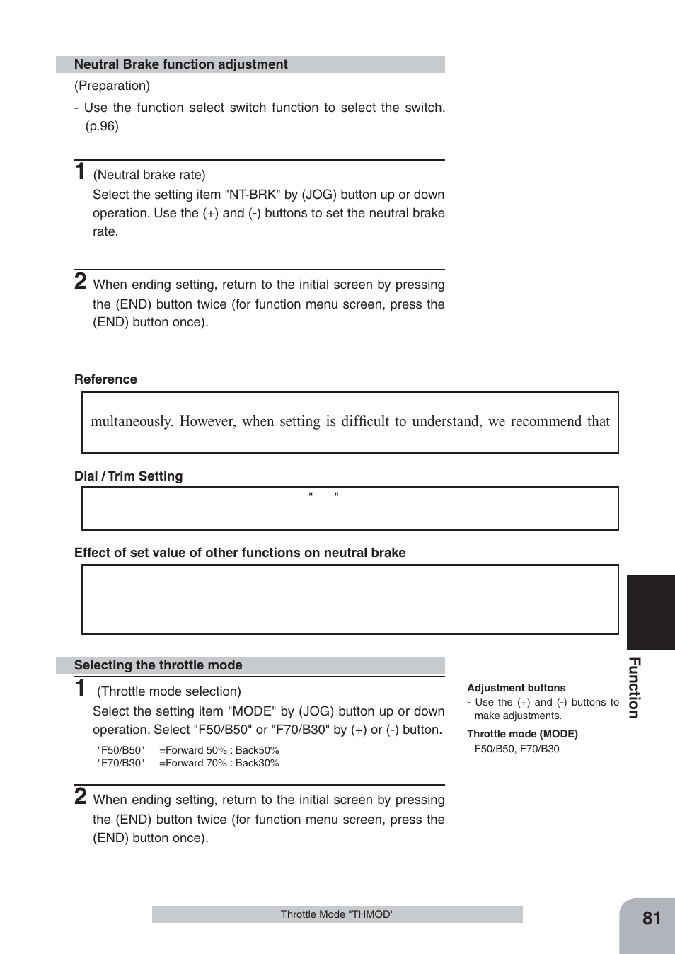 Futaba 4PKS-R 2.4GHz User Manual | Page 81 / 142