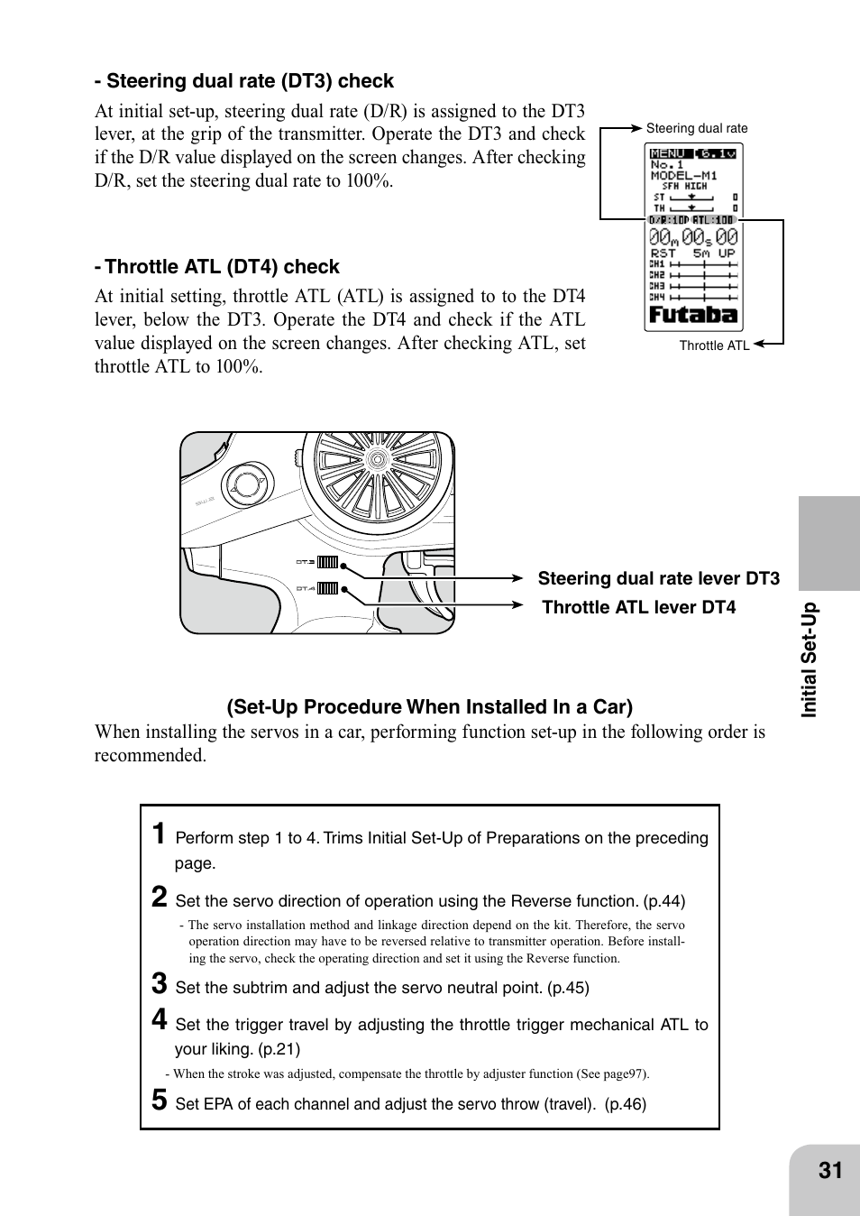 Futaba 4PL 2.4GHz FHSS User Manual | Page 31 / 105