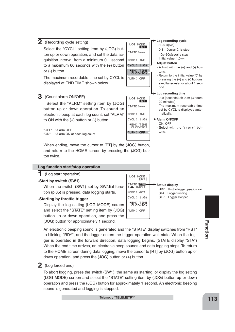 Futaba 4PLS 2.4GHz FHSS User Manual | Page 113 / 121