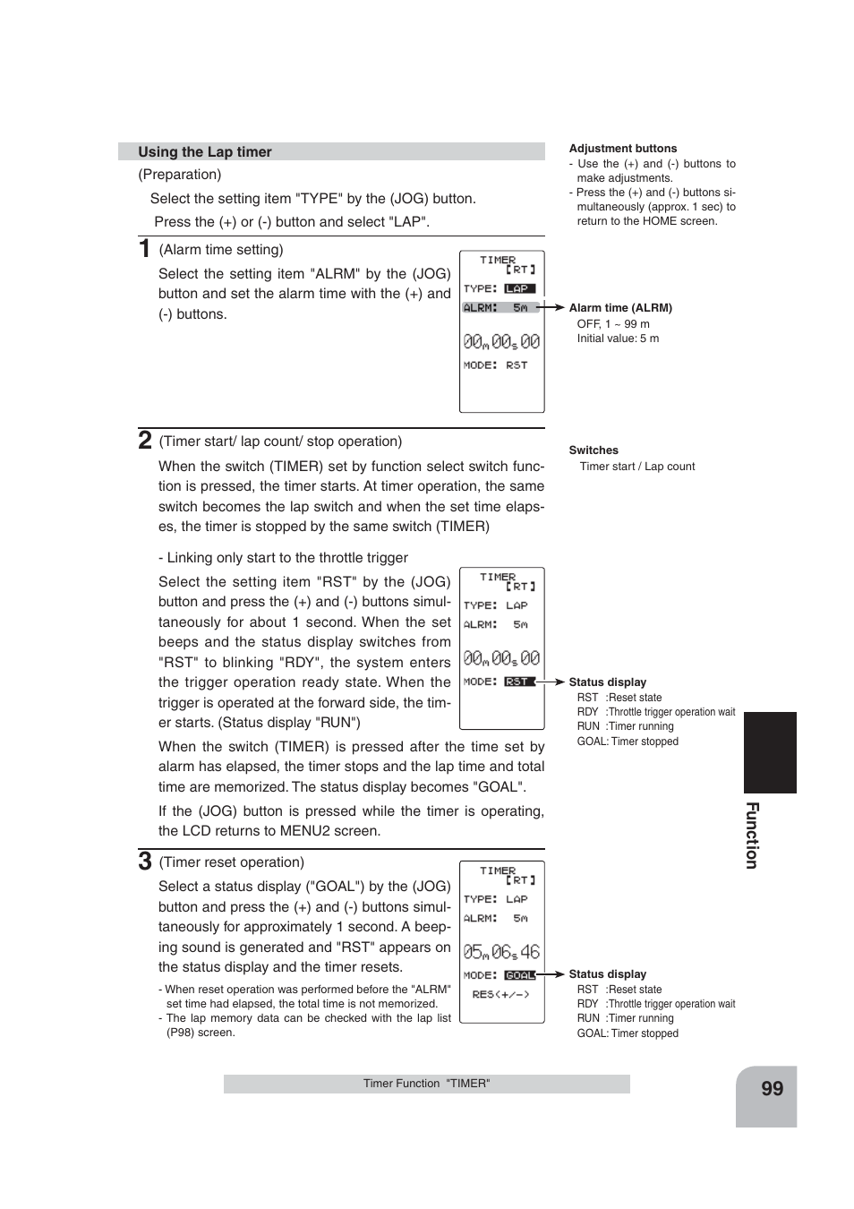 Futaba 4PLS 2.4GHz FHSS User Manual | Page 99 / 121