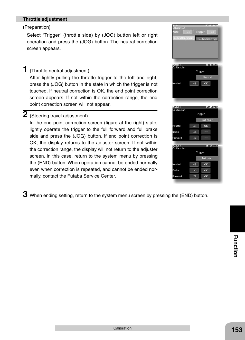 Futaba 4PX 2.4GHz FASST T-FHSS S-FHSS User Manual | Page 153 / 164