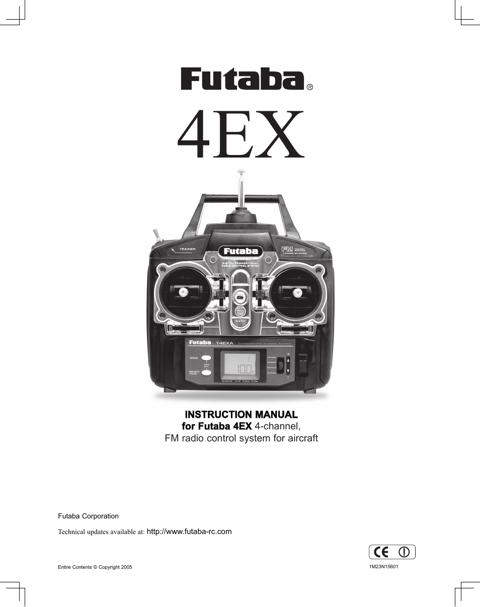 Futaba 4EXA User Manual | 18 pages