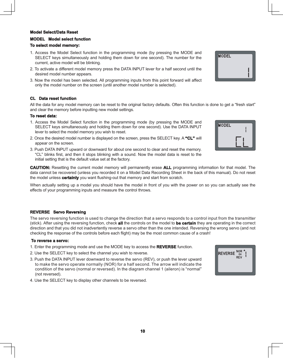 Futaba 4EXA User Manual | Page 10 / 18