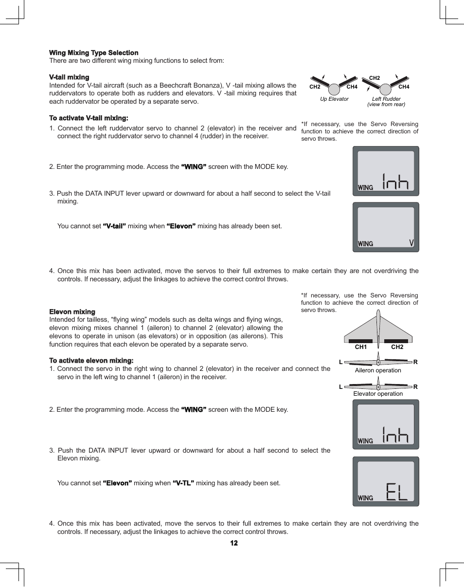 Futaba 4EXA User Manual | Page 12 / 18