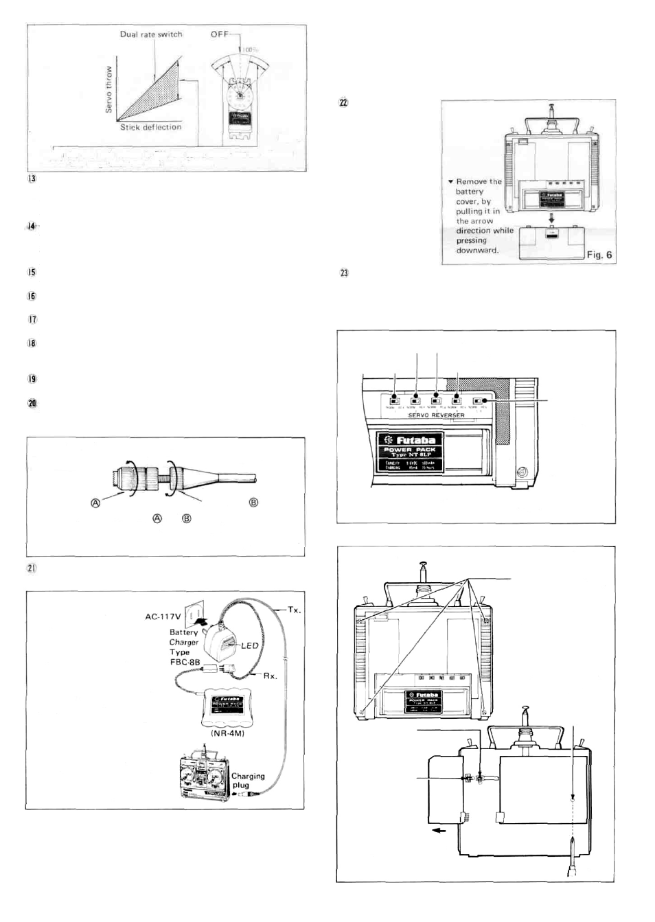 Futaba 6NLK AM User Manual | Page 3 / 6