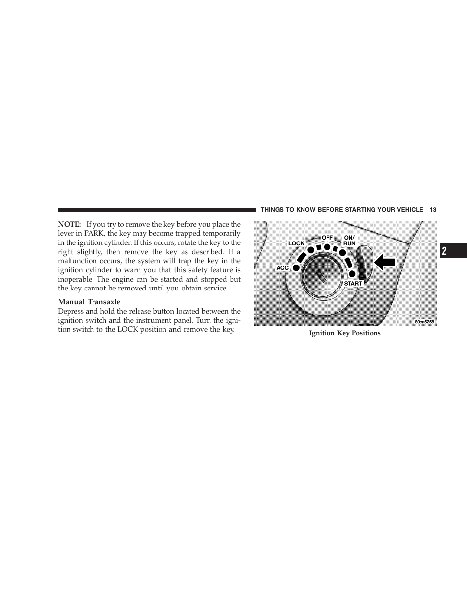 Chrysler 2005 PT Cruiser Convertible User Manual | Page 13 / 360