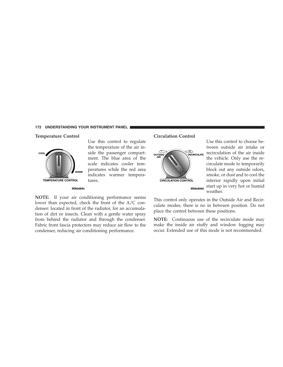 Chrysler 2005 PT Cruiser Convertible User Manual | Page 172 / 360