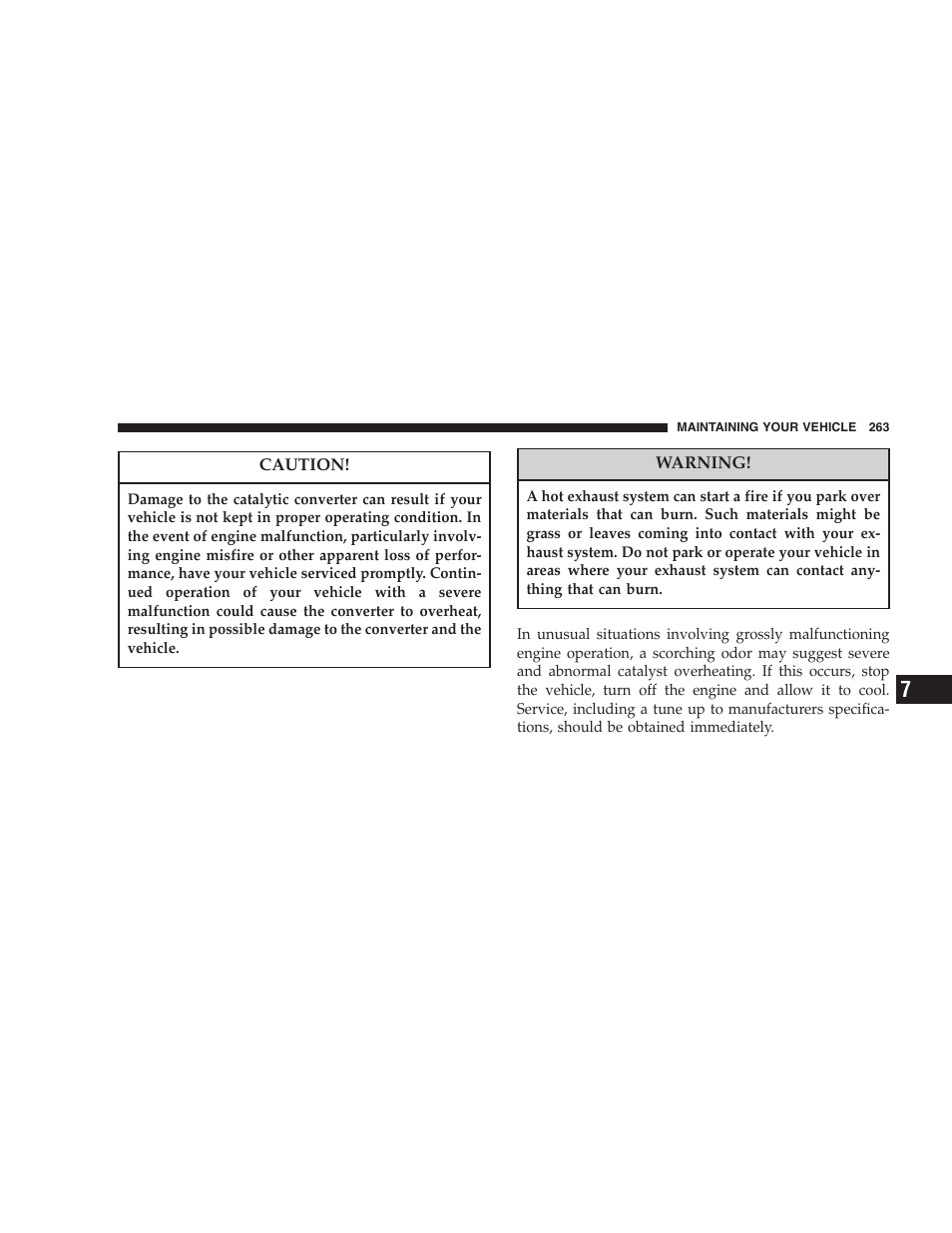 Chrysler 2005 PT Cruiser Convertible User Manual | Page 263 / 360