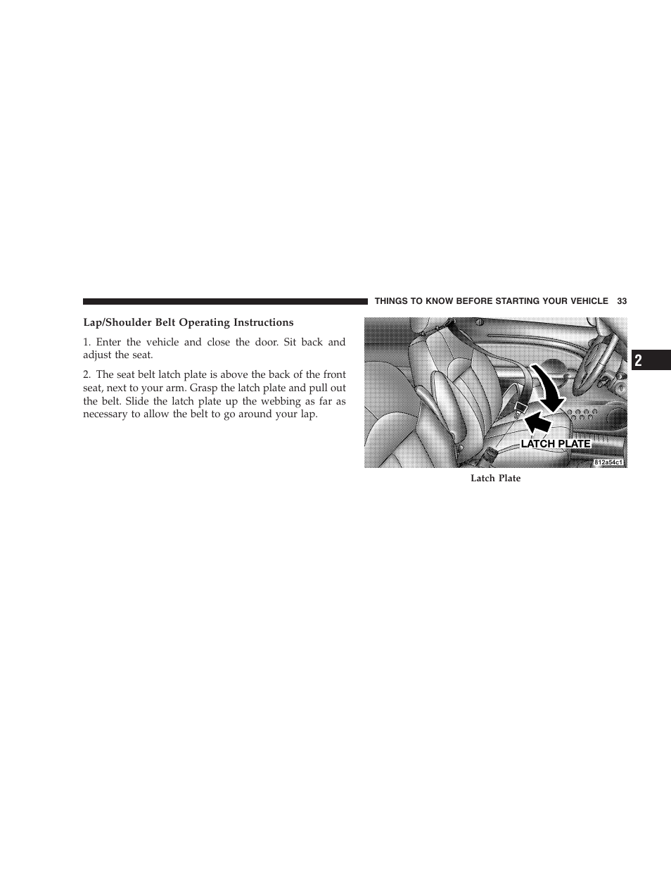 Chrysler 2005 PT Cruiser Convertible User Manual | Page 33 / 360