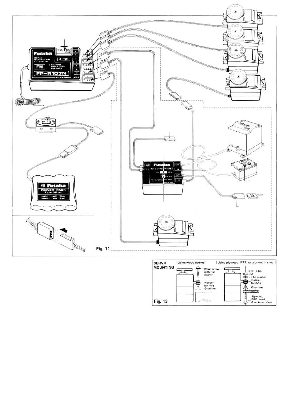 Futaba 5NLH FM User Manual | Page 4 / 6