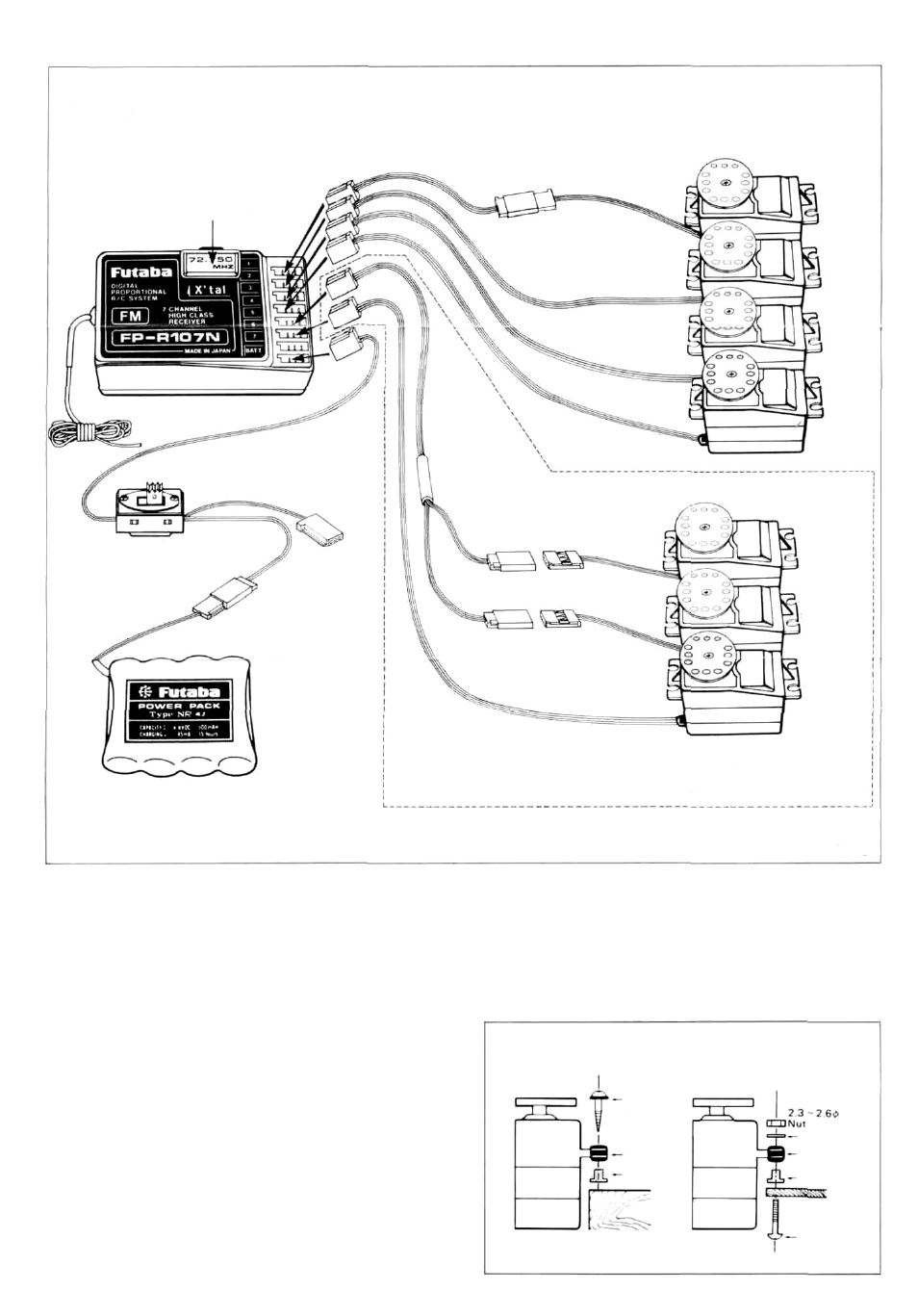 Futaba 6NLK FM User Manual | Page 4 / 6