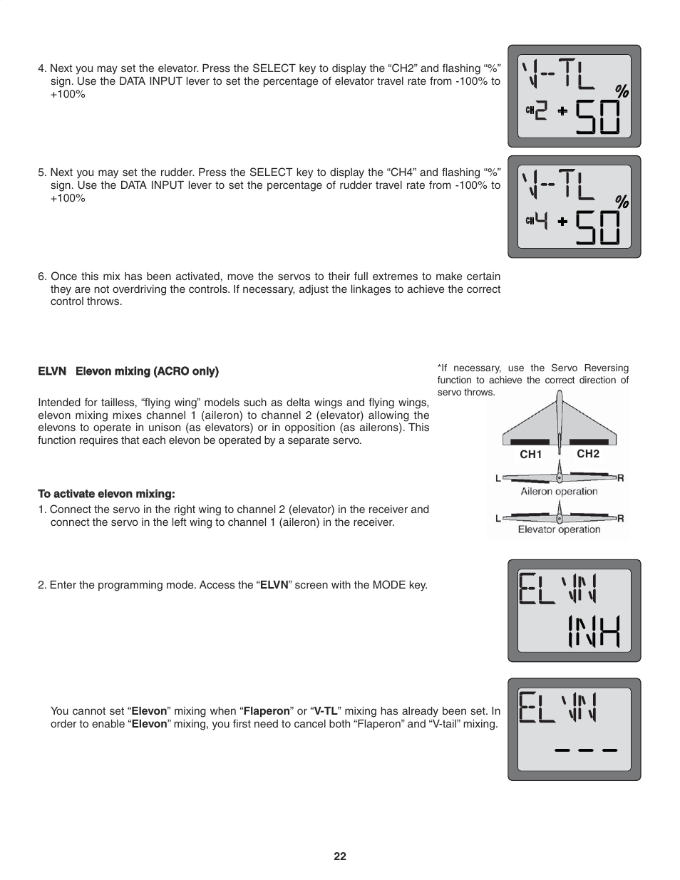 Futaba 6EX 2.4GHz User Manual | Page 22 / 38