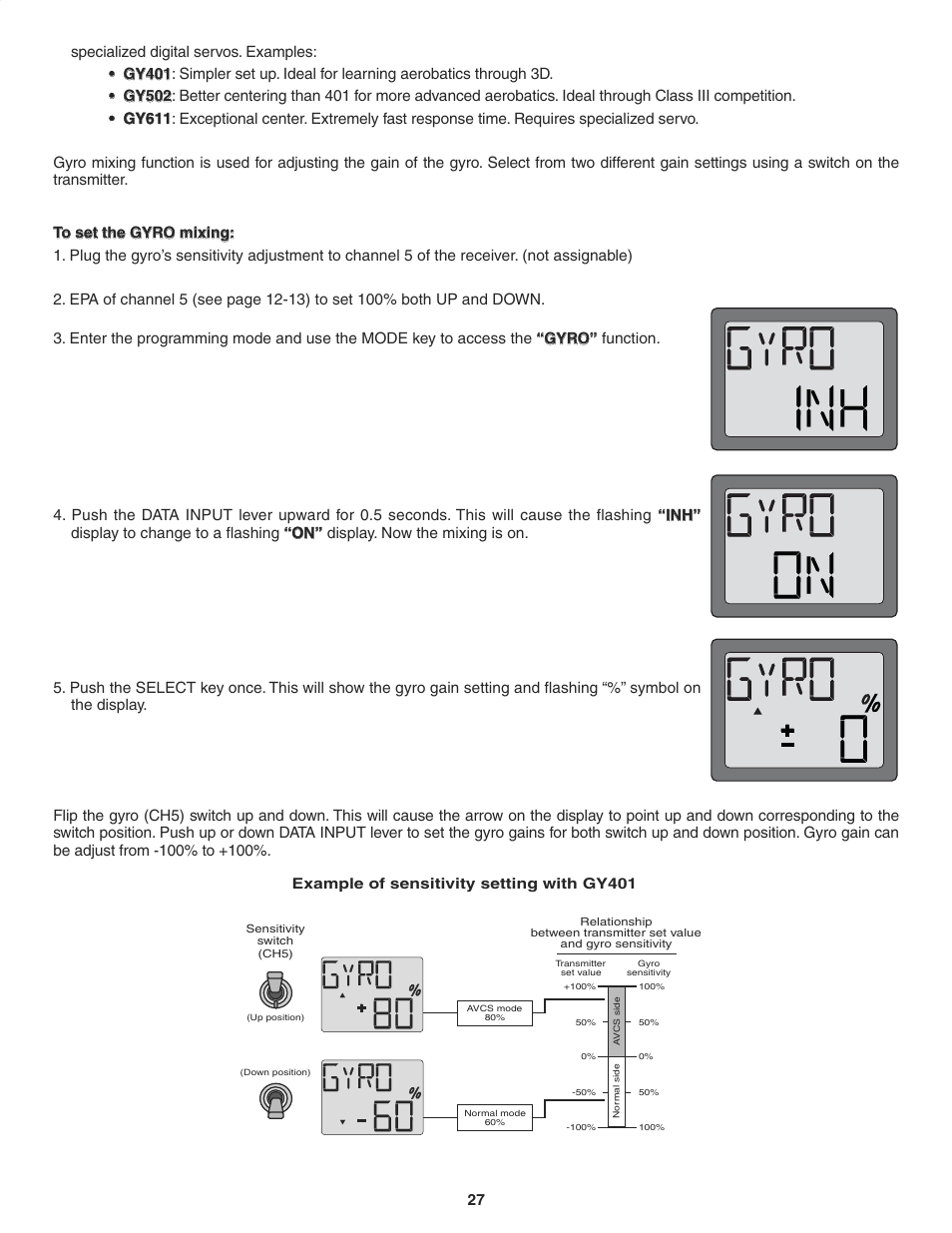 Futaba 6EX 2.4GHz User Manual | Page 27 / 38