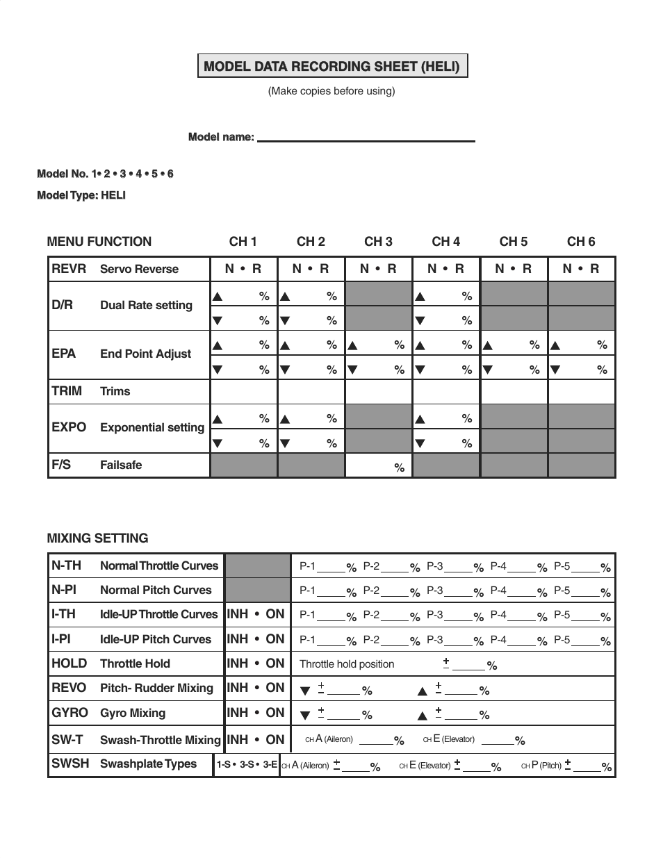 Futaba 6EX 2.4GHz User Manual | Page 37 / 38