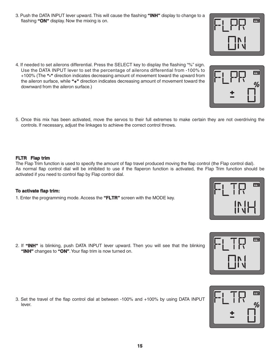 Futaba 6EXAP User Manual | Page 15 / 24