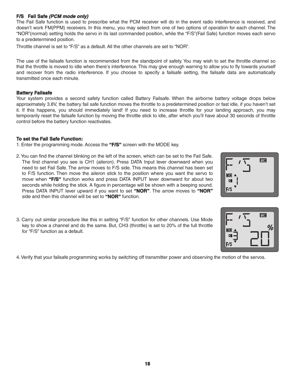 Futaba 6EXAP User Manual | Page 18 / 24