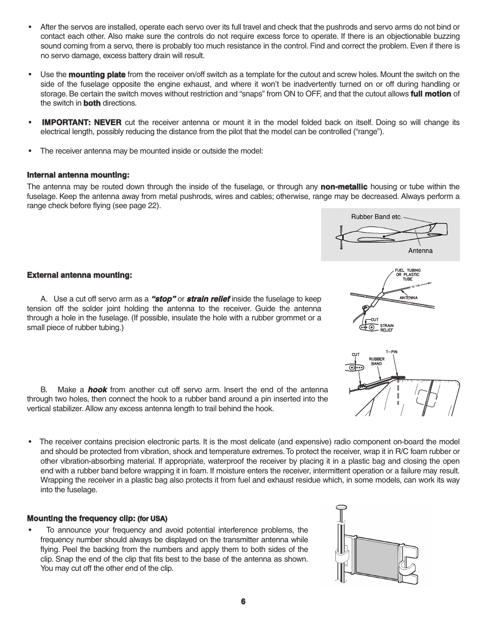 Futaba 6EXAP User Manual | Page 6 / 24