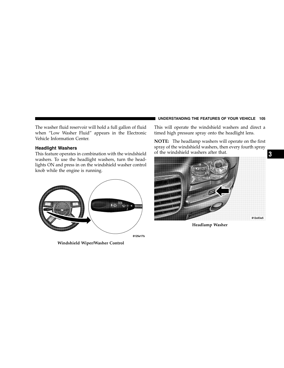 Chrysler 2005 300 SRT8 User Manual | Page 105 / 320