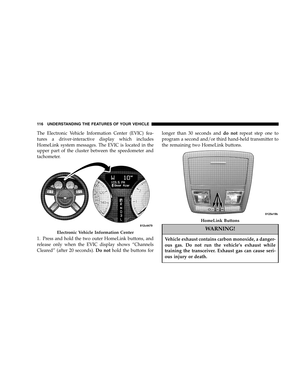 Chrysler 2005 300 SRT8 User Manual | Page 116 / 320