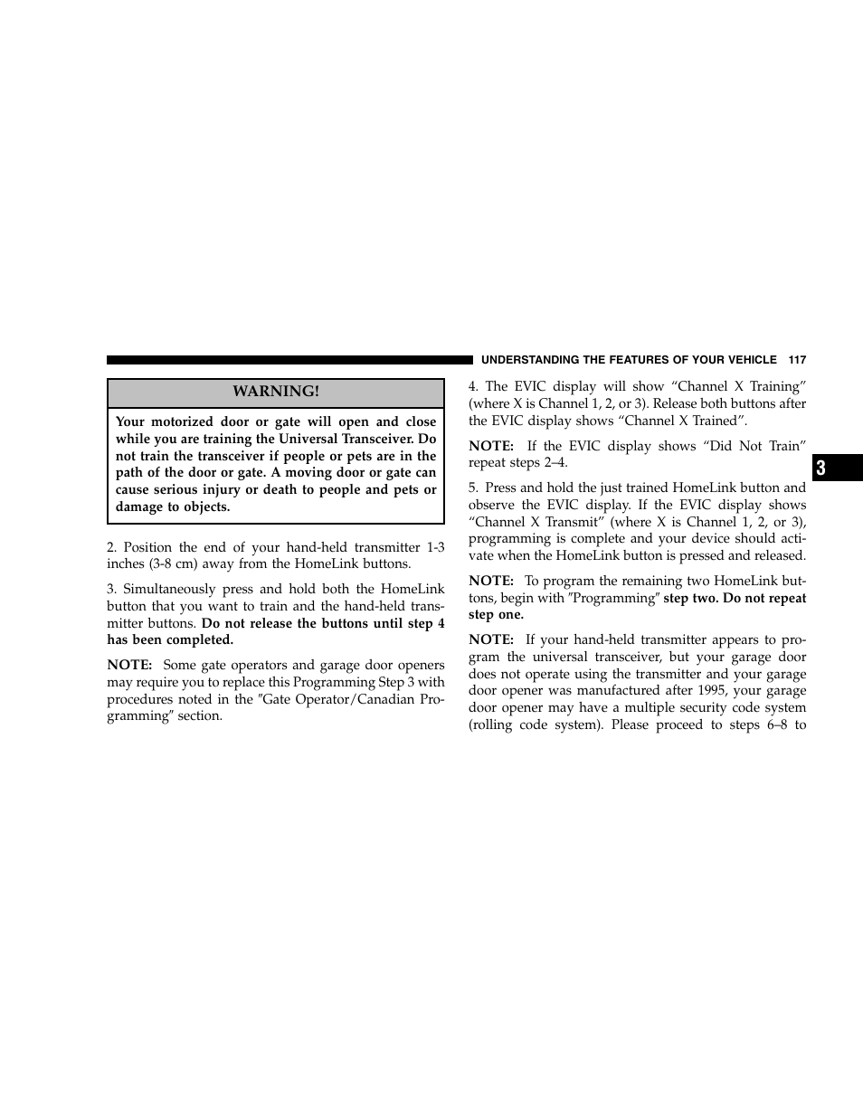 Chrysler 2005 300 SRT8 User Manual | Page 117 / 320